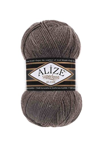 Alize Superlana Klasik 240 Kakao El Örgü İpi 100 Gr.