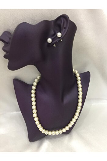 sema aksesuar Women's Necklace Earring Set