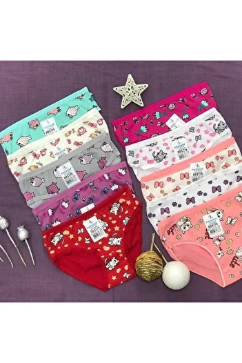 Dondeza Girl's Panties 6 Pack