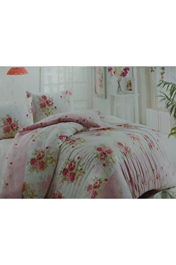 Eda Home Ranforce Battal Boy Двоспальний комплект постільної білизни Arya Model