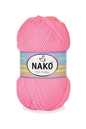 NAKO (5 τεμάχια) Elit Baby 12382 Νήματα πλεξίματος στο χέρι Νήματα για γιλέκο Ζακέτα Πλεκτό Νήματα για παιδική κουβέρτα