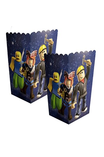Parti dolabı 8-pack Roblox Popcorn Corn Box