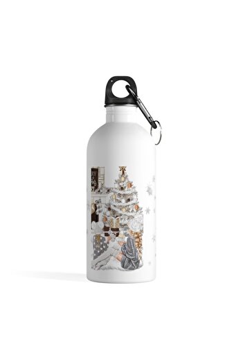 LADİJİTAL BASKI ÇÖZÜMLERİ New Year's Water Bottle & Drinker