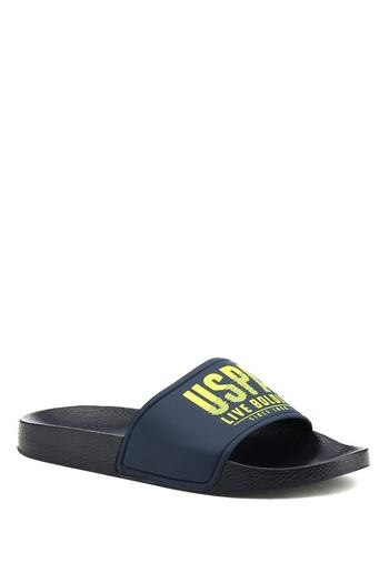 U.S. Polo Assn. Gusty 2fx Navy Blue Men's Slippers