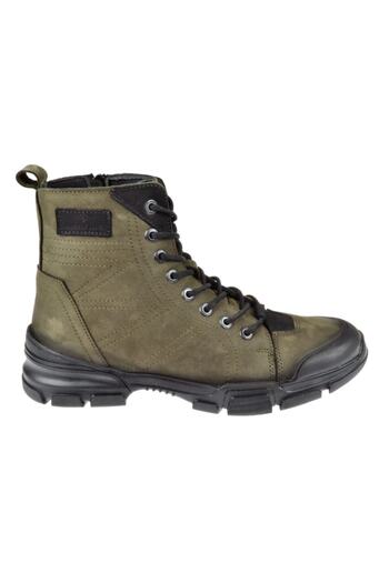 Hammer Jack Ανδρικές μπότες από γνήσιο δέρμα 21520-m Khaki Nubuck