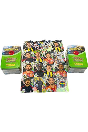 Panini 2014-2015 Turkish Footballer Card College Special Metal Boxed 2 Packs 110 Cards in One Original