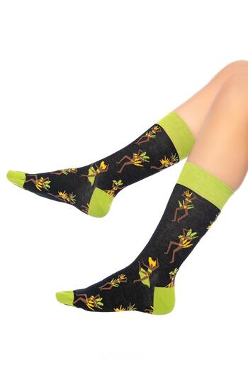 DAYCO Unisex Dance Patterned Socks