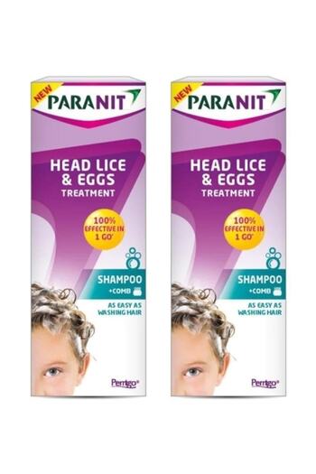 Paranit Vinegar Treatment Head Lice - 100 ml Shampoo, 2 Boxes