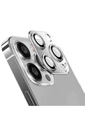 Fibaks Full Protection Tempered Glass with Metal Frame for Apple iPhone 13 /Iphone 13 Mini Camera Lens Protector
