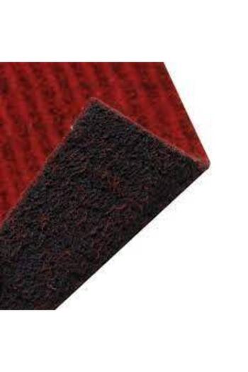 tiritoğluhome Steel Carpet Red Width 100cm Outside and Inner Floor Non-Slip Carpet (Cut Up to the Quantity required)