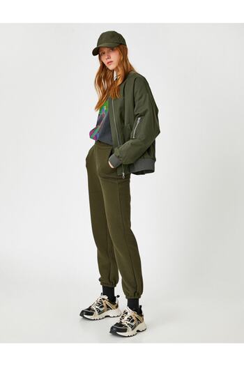 Koton Ελαστική μέση Jogger Φούτερ