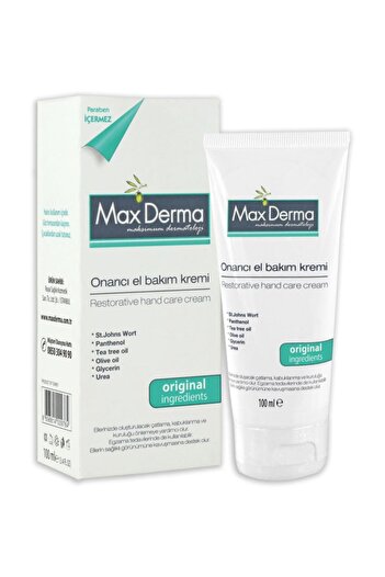 MAX DERMA Maxderma Onarıcı El Bakım Kremi