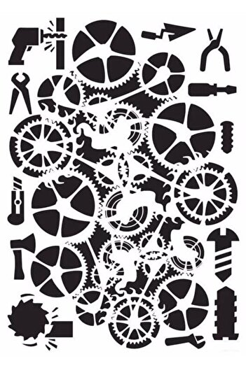 Cadence Mix Media Stencil Ma Series Ma82 21x29