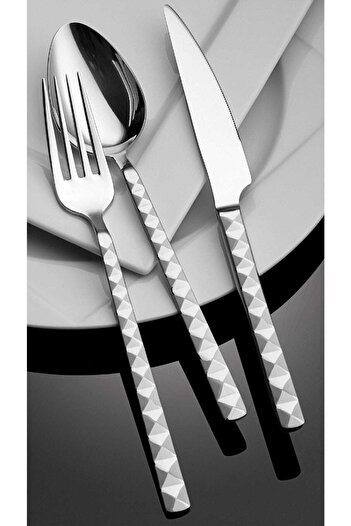 Hira 30 Piece Fork Spoon Set Pyramid