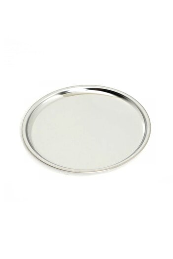 Hoop Abant Çelik Diplomat Servis Tabak 20 Cm - No : 4 5'li Set