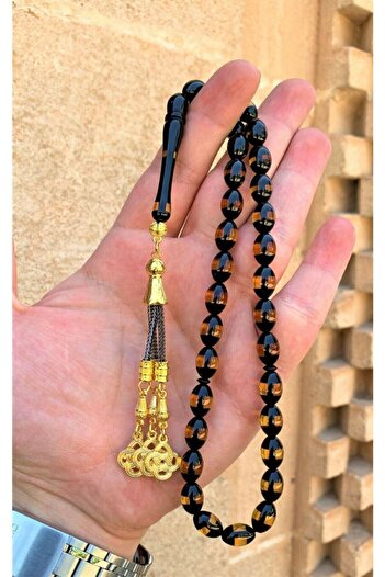 Doğan Silver Men's Vernier Powder Press Rosary Dgntsbh11134