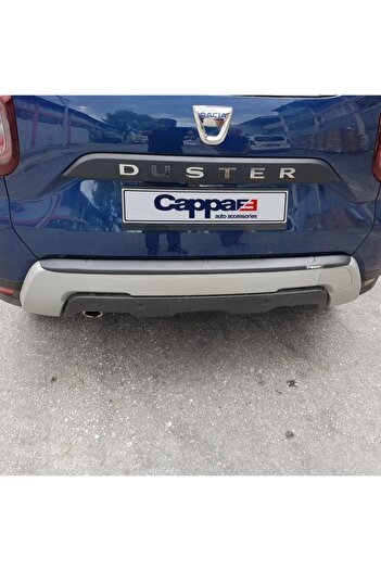 Cappafe Dacia Duster Arka Tampon Eşiği Koruma (Abs) Mat Siyah 2018 Ve Sonrası