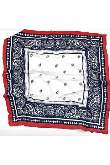 Naz Ipek Büyük Boy Pamuklu Bandana Fular