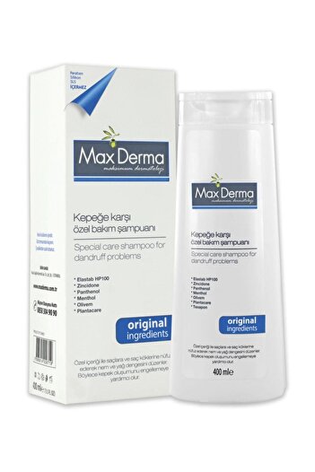 MAX DERMA Kepeğe Karşı Şampuan 400 ml