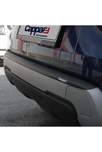 Cappafe Dacia Duster Arka Tampon Eşiği Koruma (Abs) Mat Siyah 2018 Ve Sonrası