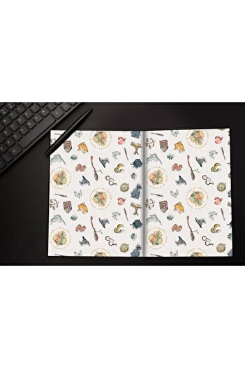 Atlantis Harry Potter Licensed Original Notebook Hogwarts Logo 02