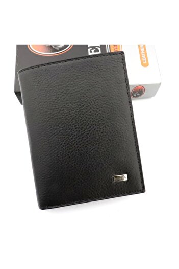 Zenga Genuine Calfskin Upright Men's Wallet