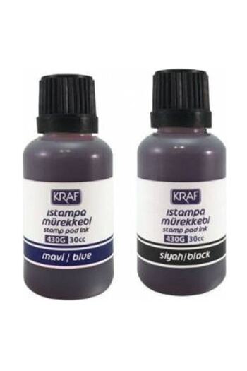 KRAF Istampa Ink 30cc Black 2 Pack