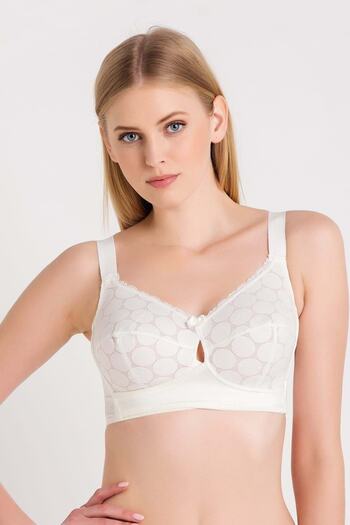 Magic Form Women's Ecru Lace Unwired Recovery Bra 1718