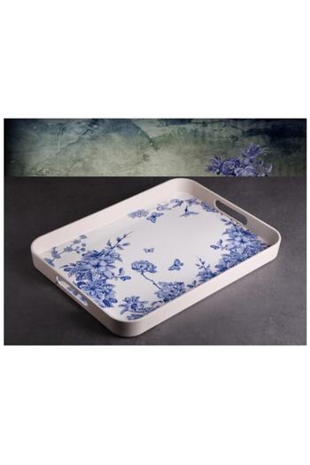 SERAMİKCİ Spring Time Melamine Large Tray
