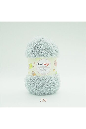 knitme Knit Me Mother's Lamb 710 Ανοιχτό Γκρι