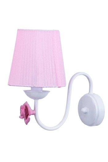 VK HOME AYDINLATMA Valentina Güllü Aplik Beyaz (pembe Şapkalı)