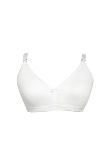 mycey Women's Ecru Nursing Bra