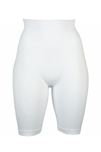 NBB Women's Long Basen Recovery Seamless Corset White 2799