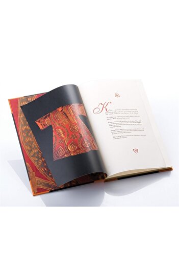 Le Color Ottoman Caftan Journal Striped Navy Blue