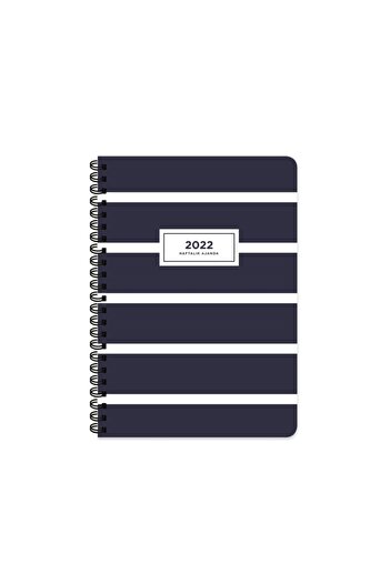 KESKİN COLOR Седмичен дневен ред на Минесота за 2022 г. 17x24 - Линия