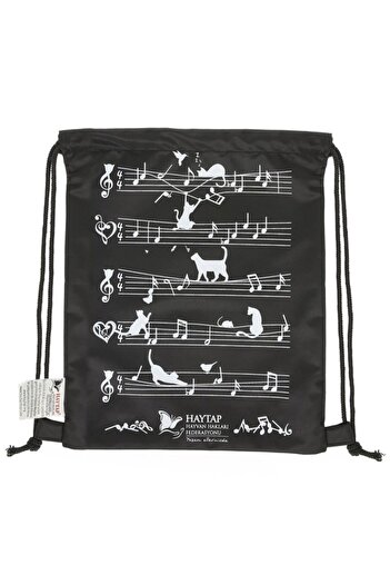 Haytap Black Note Bag
