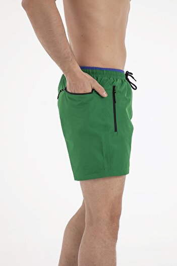 Crozwise Men's Parachute Slipped Sea Shorts
