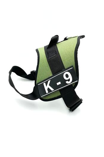 Tasma Market Khaki Green K9 Dog Collar Dog Belt