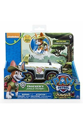 PAW PATROL S2 Tracker Jungle Cruiser - Duty Vehicle & Heroes