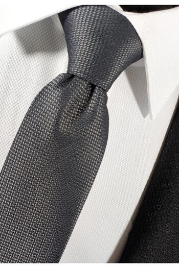 BLC Basic Line Co. Smoked Color Dobby Tie Handkerchief Set
