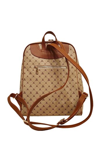 Ysmn Monogrammed Women's Backpack Mink Yc041581slg