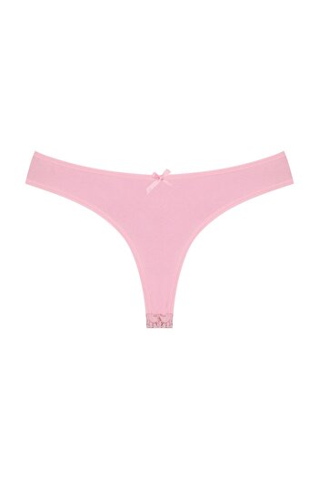 Zena Cotton Lace String Women's Panties - Set of 2
