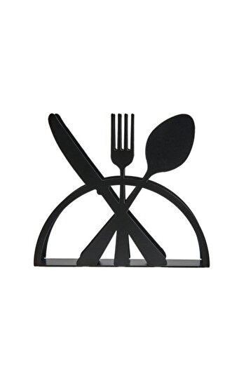 M&C Concept Kitchen Metal Peçetelik-siyah