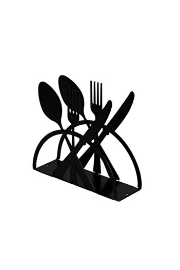 M&C Concept Kitchen Metal Peçetelik-siyah