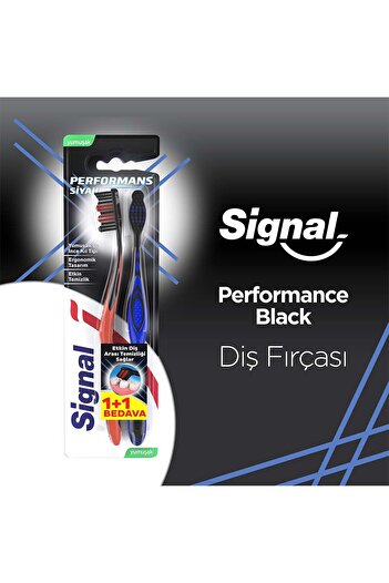 Signal Black 1 1 Diş Fırçası