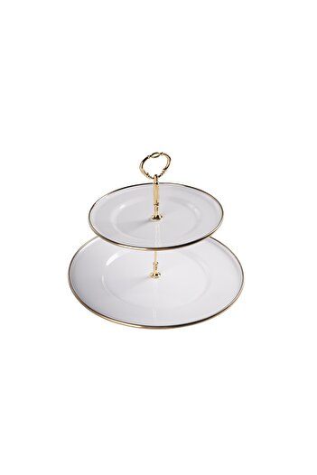 Emsan Troy Enameled Cookie Holder White