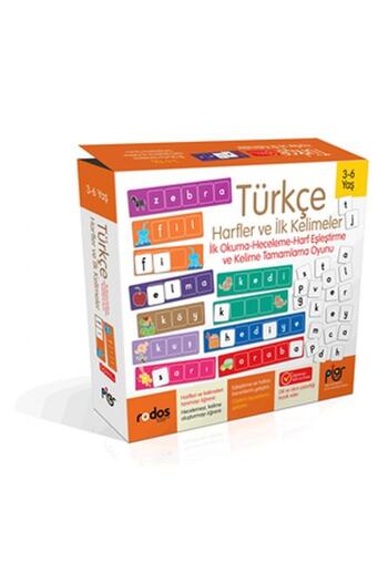 Piar Kids Turkish Letters and First Words