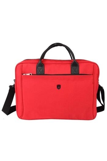 Alone Unisex Waterproof Fabric Red Briefcase 2132 Notebook Laptop Bag