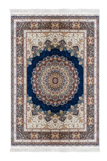 Alanur Home Set de dormitor din 3 piese Eko Trend Djt, lavabil, antiderapant, albastru otoman 1909