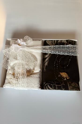 Markapolin Prayer Rug Bundle Set Bride Groom